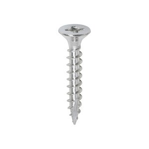 TIMCO 4.0 x 25 25mm Classic Multi-Purpose Screws - PZ - Double Countersunk - A2 Stainless Steel (5055017523948) Box 200 Pieces 40025CLASS