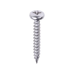 TIMCO 4.0 x 30 30mm Classic Multi-Purpose Screws - PZ - Pan Head - A2 Stainless Steel (5056110816944) Box 200 Pieces 40030CLAPSS