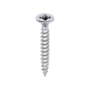 TIMCO 4.0 x 30 30mm Classic Multi-Purpose Screws - PZ - Double Countersunk - A2 Stainless Steel (5055017523955) Box 200 Pieces 40030CLASS