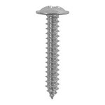 TIMCO 4.2 x 13 13mm Metal Tapping Screws - PZ - Flange - Self-Tapping - A2 Stainless Steel (5055893372562) Box 200 Pieces 4213CFASS