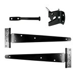 TIMCO 14IN Pedestrian Gate Kit - Black (5055893388990) TIMbag 1 Each 427123