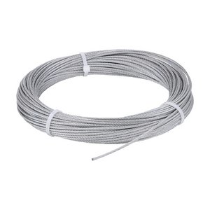 TIMCO 2mm x 30m 30000mm Wire Rope - Zinc (5056601901258) Bag 1 Each 427506