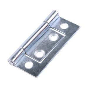 TIMCO 50 x 38.5 50mm Flush Hinge (105) - Zinc (5056110884851) TIMpac 1 Pairs 434056P