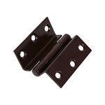 TIMCO 63 x 58 Stormproof Hinge (1951) - Brown (5056110809267) Plain Bag 1 Pairs 434077