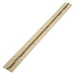 TIMCO 1800 x 25 1800mm Piano Hinge - Electro Brass (5056110809465) Tube 1 Each 434181