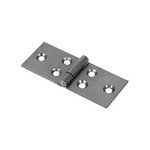 TIMCO 32 x 76 Backflap Hinge - Uncranked Knuckle (404) - Self Colour (5056110809113) Plain Bag 1 Pairs 434461