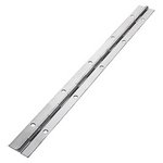 TIMCO 1800 x 25 1800mm Piano Hinge - Nickel (5056110809496) Tube 1 Each 434471