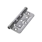 TIMCO 75 x 52 Hurlinge - Loose Pin (104Z) - Polished Chrome (5056110808888) Plain Bag 1 Pairs 434641