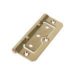 TIMCO 101 x 66 Hurlinge - Fixed Pin (104) - Electro Brass (5056110808819) Plain Bag 1 Pairs 434819