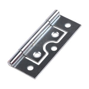 TIMCO 63 x 37 63mm Flush Hinge (105) - Zinc (5056110884868) TIMpac 1 Pairs 434900P