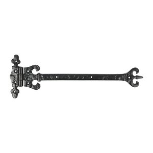 TIMCO 317mm 317mm Pair of Crown / Coronet Hinges - Antique Black (5056110884493) Bag 1 Pairs 442875