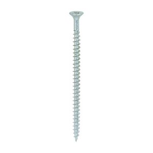 TIMCO 4.5 x 80 80mm Solo Chipboard & Woodscrews - PZ - Double Countersunk - Zinc (5055331847423) Box 200 Pieces 45080SOLOZ