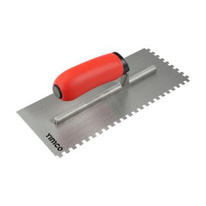 TIMCO 6mm 275mm Adhesive Trowel - Square Notch (5056110861418) Backing Card 1 Each 468199