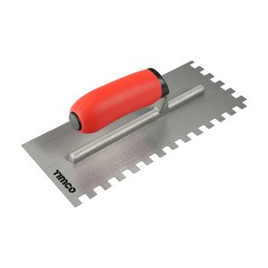 TIMCO 10mm 275mm Adhesive Trowel - Square Notch (5056110861425) Backing Card 1 Each 468200