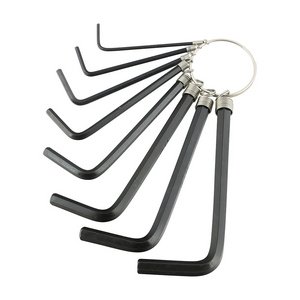 TIMCO 8pcs Hex Key Keyring Set (5056110861616) Bag 8 Pieces 468219