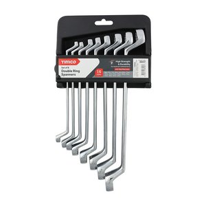 TIMCO 8pcs Spanner Set - Double Ring (5056110861807) Pack 8 Pieces 468237