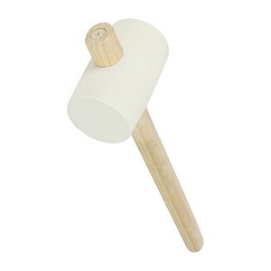 TIMCO 16oz 322mm Rubber Mallet - White (5056110862132) Unit 1 Each 468270