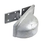 TIMCO 7 1/2IN Padlock Protection Bar - Heavy Duty - Right - Hot Dipped Galvanised (5055893395370) TIMbag 1 Each 478741