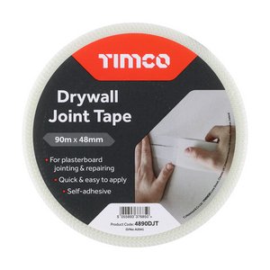 TIMCO 90m x 48mm Drywall Joint Tape (5055893376850) Roll 1 Each 4890DJT