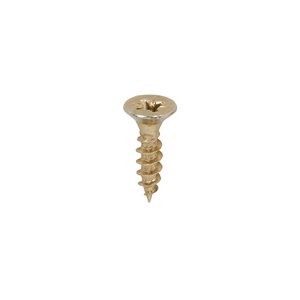 TIMCO 5.0 x 20 20mm Classic Multi-Purpose Screws - PZ - Double Countersunk - Yellow (5055017507382) Box 200 Pieces 50020CLAF