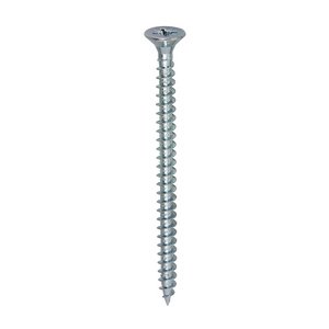 TIMCO 5.0 x 70 70mm Solo Chipboard & Woodscrews - PZ - Double Countersunk - Zinc (5055331847508) Box 200 Pieces 50070SOLOZ