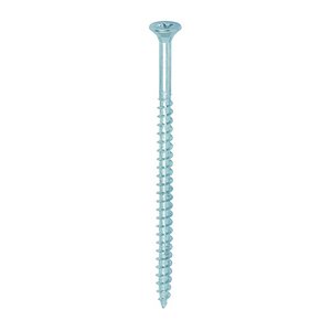 TIMCO 5.0 x 90 90mm Solo Chipboard & Woodscrews - PZ - Double Countersunk - Zinc (5055331847522) Box 100 Pieces 50090SOLOZ