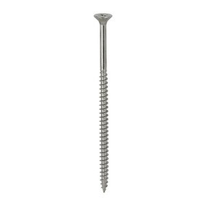 TIMCO 5.0 x 100 100mm Classic Multi-Purpose Screws - PZ - Double Countersunk - A4 Stainless Steel (5056110862491) Box 100 Pieces 50100CLA4