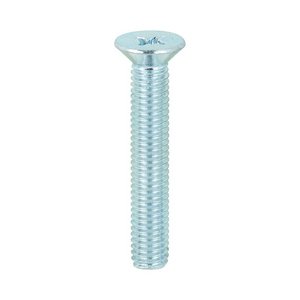 TIMCO M5 x 30 30mm Metric Threaded Machine Screws - PZ - Countersunk - Zinc (5055893329825) Box 100 Pieces 5030CPM