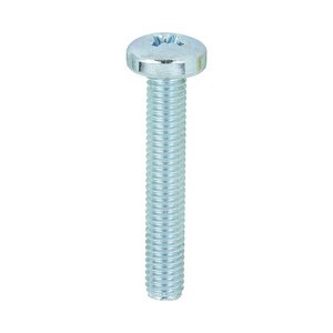 TIMCO M5 x 30 30mm Metric Threaded Machine Screws - PZ - Pan Head - Zinc (5055893330074) Box 100 Pieces 5030PPM