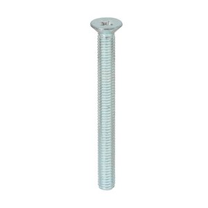 TIMCO M5 x 50 50mm Metric Threaded Machine Screws - PZ - Countersunk - Zinc (5055893329849) Box 100 Pieces 5050CPM
