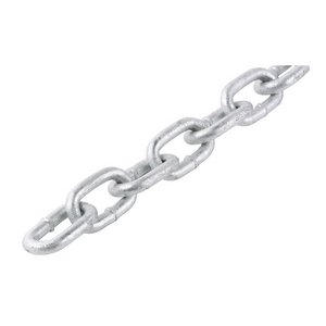 TIMCO 5 x 21 x 10mm (10m) 10000mm Welded Link Chain - Hot Dipped Galvanised (5056601901333) Box 1 Each 521HDGC10