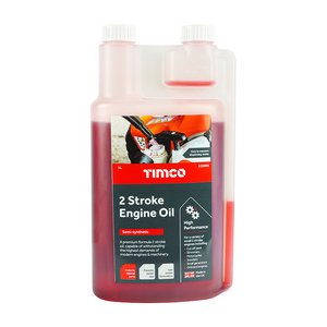 TIMCO 1L 2 Stroke Engine Oil (5056110875897) Bottle 1 Each 526005