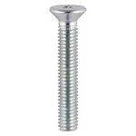 TIMCO M5 x 30 30mm Machine Screws - Countersunk - PH - Metric Thread - B Point - Zinc (5055017529476) Box 500 Pieces 530Z