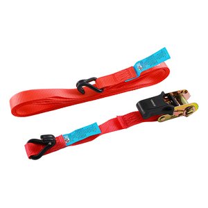 TIMCO 5m x 25mm Ratchet Straps - J Hook - Standard Duty (5055893351031) Box 2 Pieces 5RS2J