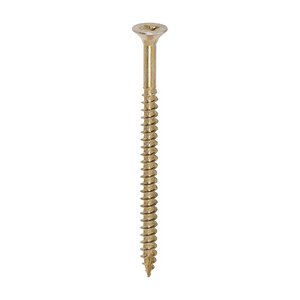 TIMCO 6.0 x 90 90mm Classic Multi-Purpose Screws - PZ - Double Countersunk - Yellow (5055017507573) Box 100 Pieces 60090CLAF