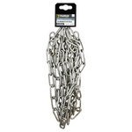 TIMCO 6 x 42 x 12mm (2m) Welded Link Chain - Hot Dipped Galvanised (5055893375587) Clip 1 Each 642HDGC