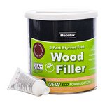 Metolux 770ml Metolux 2 Part Styrene Free Wood Filler - Pine (5018567123792) Tin 1 Each 65438