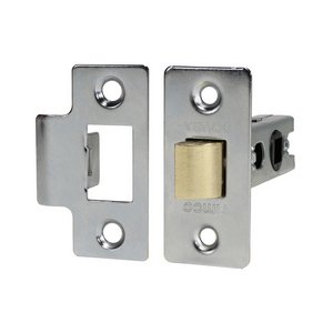 TIMCO 79.5 case / 57.5 backset Economy Tubular Latch - Nickel (5056110837499) Plain Bag 1 Each 675647