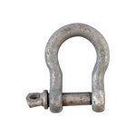 TIMCO 6mm Bow Shackles - Hot Dipped Galvanised (5055893375709) TIMpac 5 Pieces 6BSP