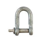 TIMCO 6mm Dee Shackles - Hot Dipped Galvanised (5055893375648) TIMpac 5 Pieces 6DSP