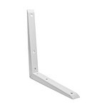 TIMCO 300 x 300mm Mitred Shelf Bracket - White (5056110816135) Unit 1 Each 712005