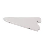 TIMCO 120mm Twin Slot Shelf Bracket - White (5056110815947) Unit 1 Each 712159