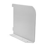 TIMCO 150mm Twin Slot Shelf End - White (5056110816029) Bag 1 Pairs 712300