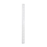 TIMCO 2400mm Twin Slot Upright - White (5056110816388) Box 10 Pieces 712357