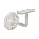 TIMCO 63mm Steel Handrail Brackets - White (5056110886374) TIMbag 2 Pieces 712893P
