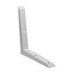 TIMCO 250 x 250mm Mitred Shelf Bracket - White (5056110816128) Unit 1 Each 712901