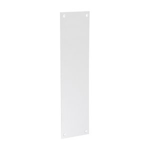 TIMCO 305 x 76 305mm Finger Plate - Satin Anodised Aluminium (5056110893754) TIMbag 1 Each 725137
