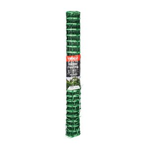 TIMCO 1m x 50m Barrier Fencing - Green (5056110881669) Bag 1 Each 775123