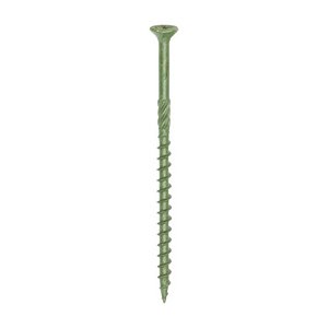 TIMCO 4.5 x 80 80mm Decking Screws - PZ - Double Countersunk - Exterior - Green (5056110876825) Box 200 Pieces 80TDECK