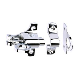 TIMCO 50 x 60 50mm Fanlight Catch - Polished Chrome (5056601909766) TIMpac 1 Each 949700P